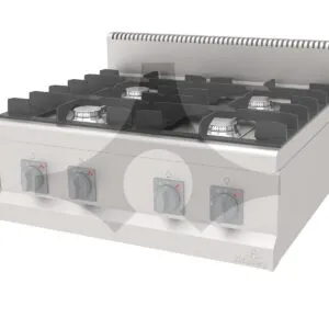 Set Üstü 4'lü Gazlı Ocak, 80x70 cm, AGO – 870 – Atalay