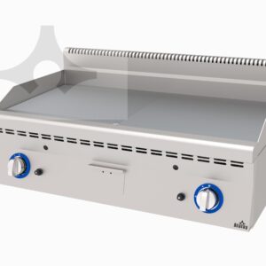 Atalay E AGI-1060-ND Nervürlü ve Düz Gazlı Izgara , 100x60 cm - Görsel 1