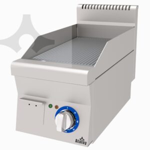 Atalay E AEI-360-N Elektrikli Nervürlü Izgara, 30x60 cm - Görsel 1