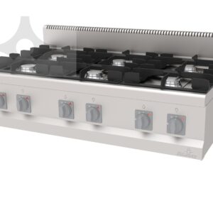 Atalay Set Üstü 6'lı Gazlı Ocak, 120x70 cm, AGO-1270 - Görsel 1