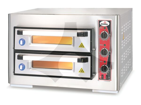 Atalay Pizza Fırını 40x40 Çift Katlı