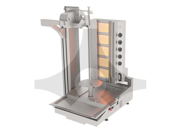 ADR-5G-GK Döner Robotu Gazlı 5 Gözlü Geniş Kesim