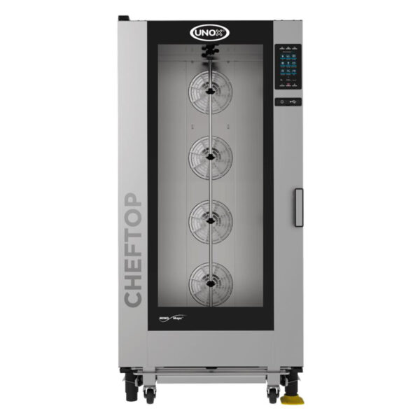 Unox Cheftop Plus Combi Konveksiyonlu Fırın Dijital 20 Tepsili GN 1/1 Elektrikli XEVL-2011-YPRS