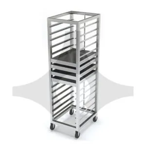 ATA – 4060/15 Patiseri Tepsi Taşıma Arabası, 15 Tepsilik, 40x60 – Atalay