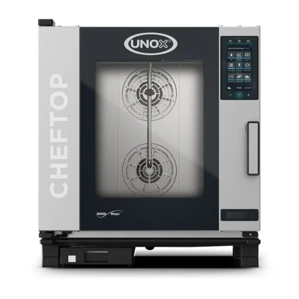 Unox Cheftop Plus Combi Konveksiyonlu Fırın Dijital 7 Tepsili GN 1/1 Elektrikli XEVC-0711-EPRM