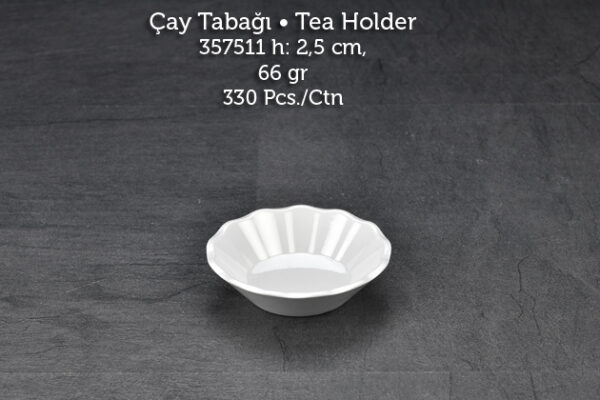 Tuva Therm Sade Çay Tabağı (11609)