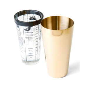 Biradlı BRD-3198 Boston Shaker, 700 ml, Altın