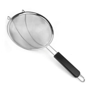 Destekli Paslanmaz Süt Süzgeçi - 24 Cm - Görsel 1