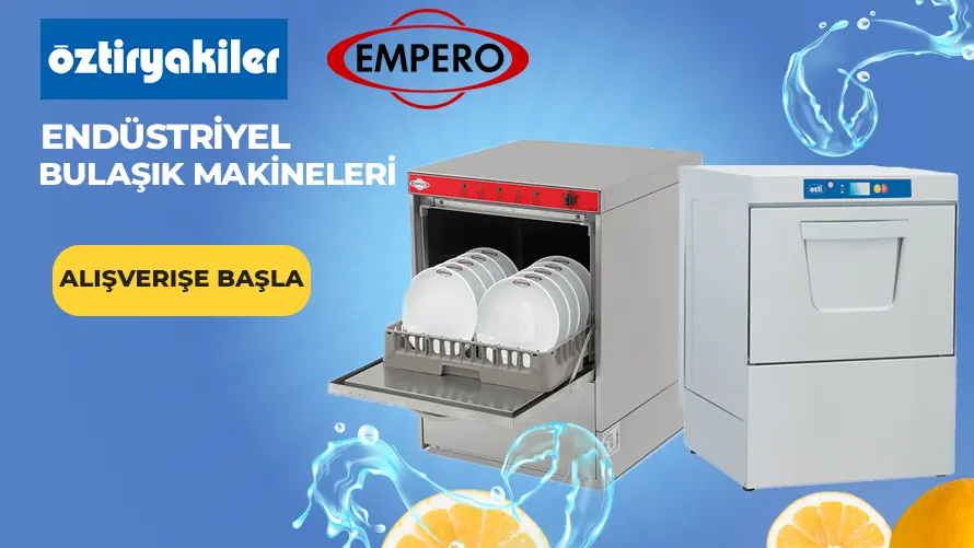 Empero, Öztiryakiler bulaşık makineleri