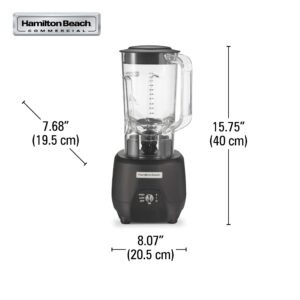 Hamilton Beach HBB908R Bar Blender, 1.25 L, 400 W - Görsel 2