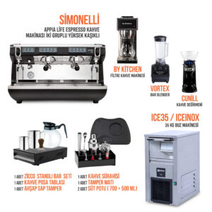 Simonelli Cafe Ekipmanları Seti