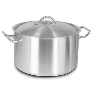 Öztiryakiler Kapaklı Silindirik Tencere, 36x22 cm - İndüksiyon Uyumlu, 20,5 Litre - 0120.03622.21
