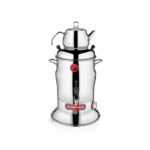 Işıkgaz Silver 2200-1 Elektrikli 7 Litre Çay Semaveri, Tek Demlikli
