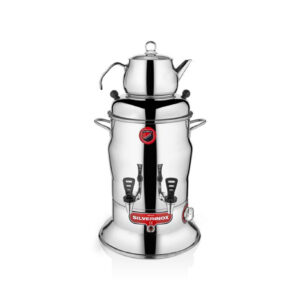 Işıkgaz Silver 2200 İki Demlikli Çay Semaveri, 7 Litre , Otomatik