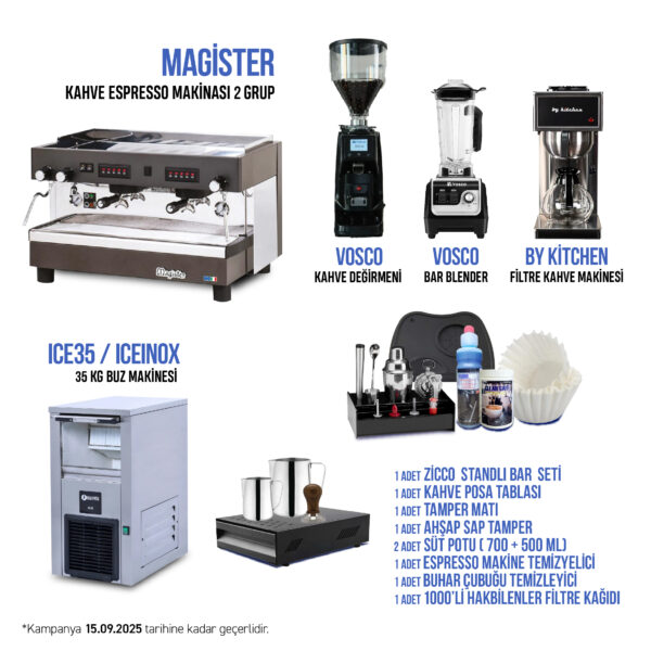 Primo Kahveci Seti (Magister) -  Hazır Cafe Seti