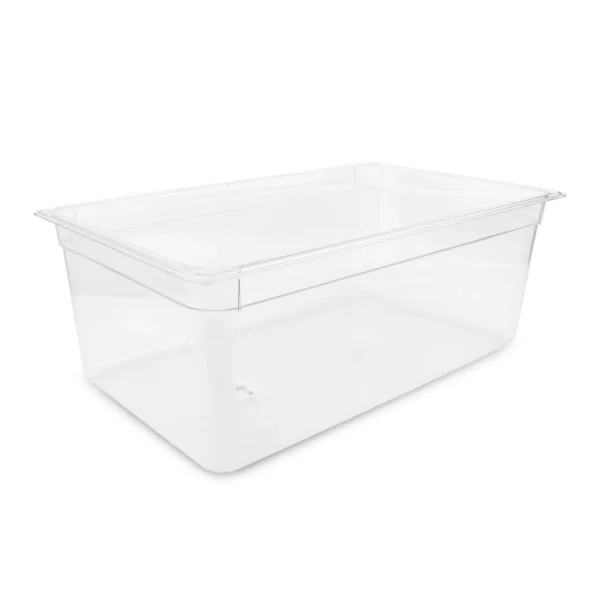 Plastport Gastronom Küvet 1/1 - 200 | Kırılmaz Şeffaf Polikarbonat Küvet – 46011200