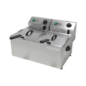 Öztiryakiler 7856.EF8D0.08 Elektrikli Çiftli Fritöz, 2×8 Litre, Trifaze, OF 8D - Görsel 1