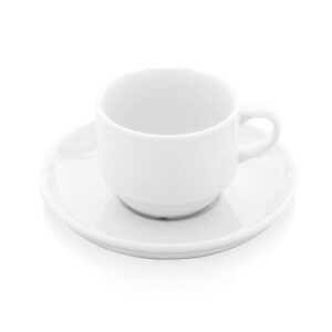 Güral Porselen EO02CT Çay Fincanı Tabaklı 230 CC - Görsel 1