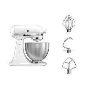 KitchenAid Heavy Duty 4,8 Litre Beyaz Stand Mikser – 5KPMSEWH