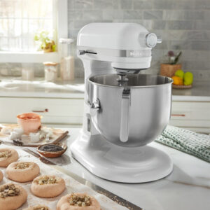 KitchenAid Heavy Duty 6,6 Litre Beyaz Stand Mikser – 5KSM70JPXEWH - Görsel 5