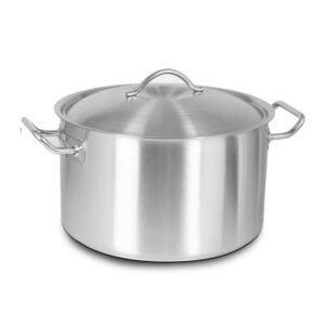 Öztiryakiler Kapaklı Silindirik Tencere, 45×28 cm – İndüksiyon Uyumlu – 0120.04528.21 - Görsel 1