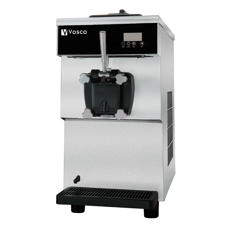 Vosco VBDB-7116 Tek Kollu Set Üstü Soft Dondurma Makinesi – 5,5 L Hazne, 16 L/Saat