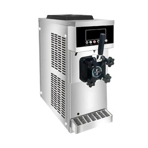 Vosco VXY-ZT960 Pro Silver Soft Dondurma Makinesi – Tek Kollu, Set Üstü - Görsel 2