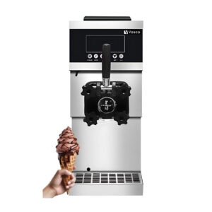 Vosco VXY-ZT960 Pro Silver Soft Dondurma Makinesi – Tek Kollu, Set Üstü - Görsel 1