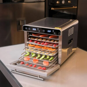 Vosco VSS-08C Sebze & Meyve Kurutma Makinesi, 8 Tepsi Kapasiteli, 700 W - Görsel 4