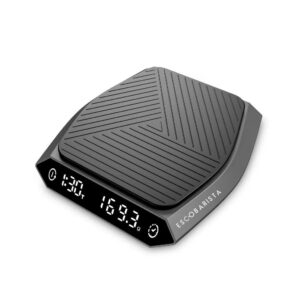 Escobarista Şarjlı Hassas Kahve Tartısı - Siyah - Görsel 1