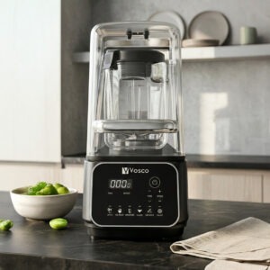 Vosco VHS-608CD Soundproof Dijital Blender, 2 Litre, 1600W, Dark Gray - Görsel 3