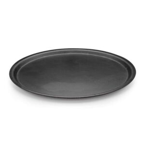 Tria TFY33KCM Kraft Yuvarlak Kaymaz Servis Tepsisi 33 cm – Karbon Siyah Mat