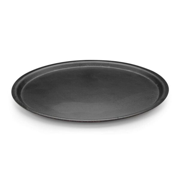 Tria TFY33KCM Kraft Yuvarlak Kaymaz Servis Tepsisi 33 cm – Karbon Siyah Mat