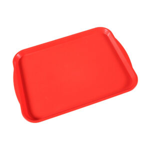 HKB 37x53 Renkli Plastik Cafe Servis Tepsisi